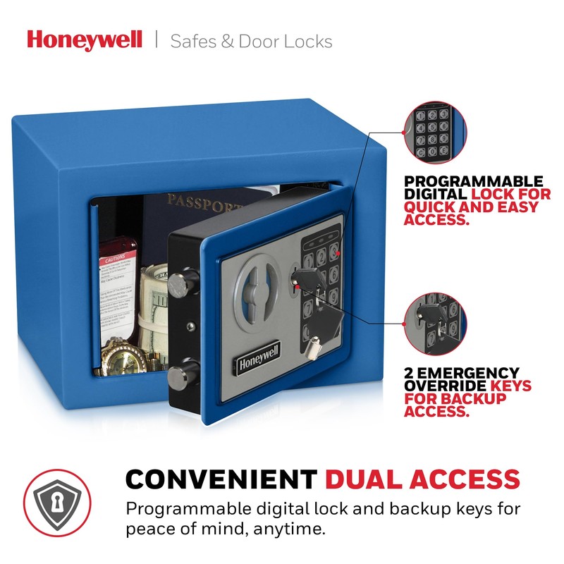 Honeywell Safes & Door Locks 5005B Steel Security Safe with