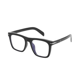 FEISEDY Classic Square Blue Light Blocking Glasses for Women Men UV Blocking Gaming Eyeglasses B9087