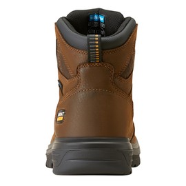 Ariat Men's Turbo 6" Waterproof Work Boot - Rich Brown, 10.5 Medium