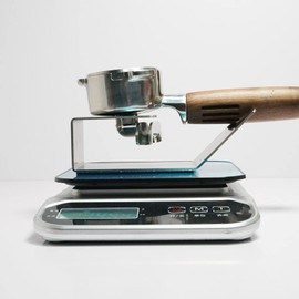 Stainless Steel Coffee Portafilter Stand, Single Double Spout Holder, Support Rack Silver, 51MM 53MM 54MM 58MM, NonSlip Design, Coffee Making Helper, for Universal Coffee