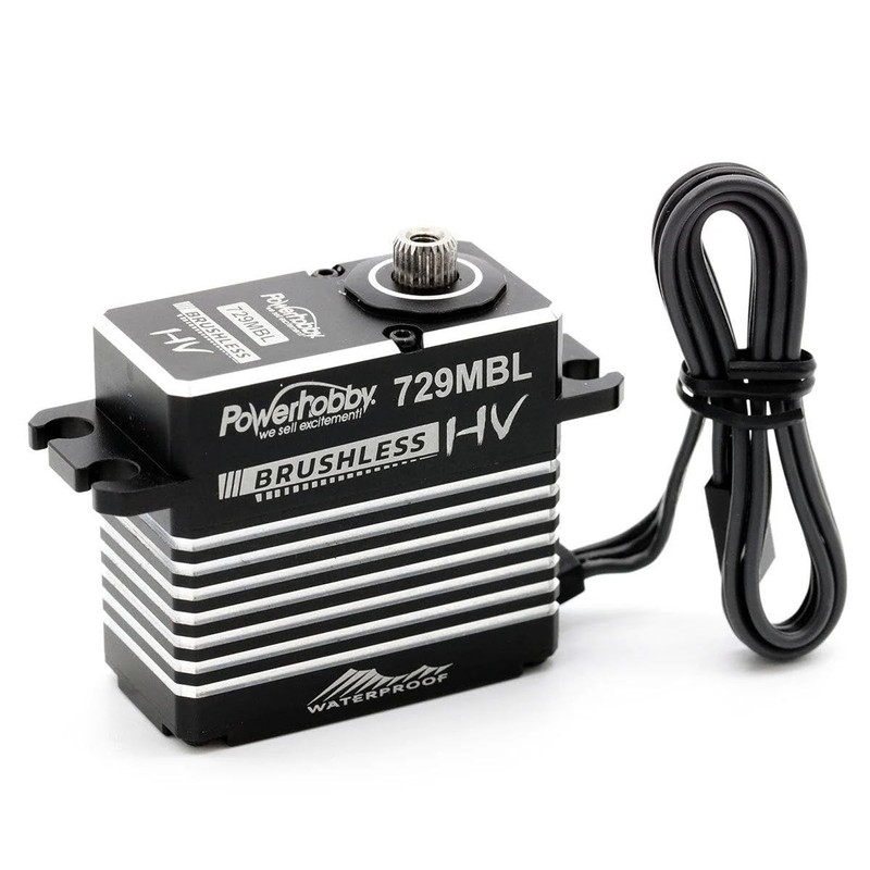Powerhobby 729MBL HV Waterproof Brushless Steel Gear Servo/Aluminum Case