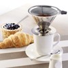 Westmark Dauerfilter/Dripper Kaffee, mit Tassenhalterung, Brasilia, Aufsatzfläche 10 cm, 18/8