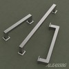 Alzassbg 10 Pack Brushed Satin Nickel Cabinet Pulls, 5 Inch(128mm)