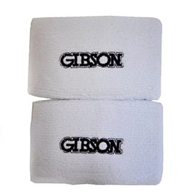 Gibson Athletic Gymnastics Wristbands (Set of 2), White