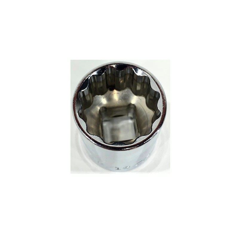 11/16" SAE/Standard 1/2" Drive 12 Point Socket - 47507 (Bulk
