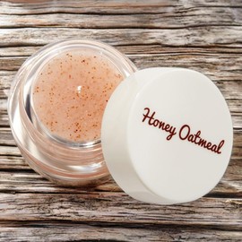 The Saem Skin Cleaning Skin Tone Improvement Skin Refreshing Honey Oatmeal Lip Scrub 1ea 7ml / 더샘 피부청결 피부톤개선 피부산뜻함 허니 오트밀 립스크럽 1개 7ml