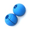2pcs Dumbbell Grips Thick Silicone Barbell Grips Weight Bar Grips