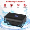 8" Electric Vacuum Suction Cups Lifter with Battery 3000mAh Max