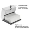 BBX Lephsnt Paper Towel Dispenser, CHUANGDIAN Wall-Mounted Hand Towel Dispenser