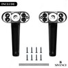 Sivenci Aluminium Door Handle Set | Rosette Handle | Oval