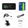 M60 Car Inclinometer for for Off-Road SUV Vehicles, MPH KMH