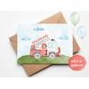 Essi's Stoff Boutique 10 Fire Brigade Invitation Cards – Fire