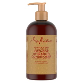 SheaMoisture Intensive Hydration Conditioner für trockenes, strapaziertes Haar Manuka-Honig & Mafuraöl ohne Silikone und Sulfate 2x 384 ml
