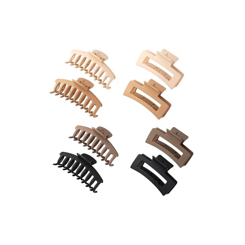 Hair Claw Clips for Women, 4.3 Inch Large, Strong Hold,