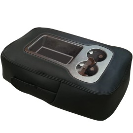 Unbranded Fits 2007-2013 Chevy Avalanche Console Lid Armrest Vinyl Cover JUMP SEAT Zip