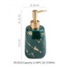 Ceramic Soap Dispenser Pump, 350ml Marble Pattern Bathroom Ceramic Lotion
