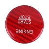 Engine Start Button Cover, Qiilu Carbon Fibre Engine Start Button