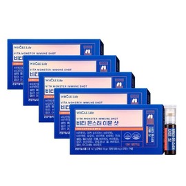 Holife 홀라이프 비타몬스터 이뮨샷 7병 x 5박스 Holife Vitamonster Immune Shot 7 Bottles x 5 Boxes