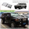 Windshield Sunshade Compatible with Hummer H3 2005-2009, Auto Sun Visor,