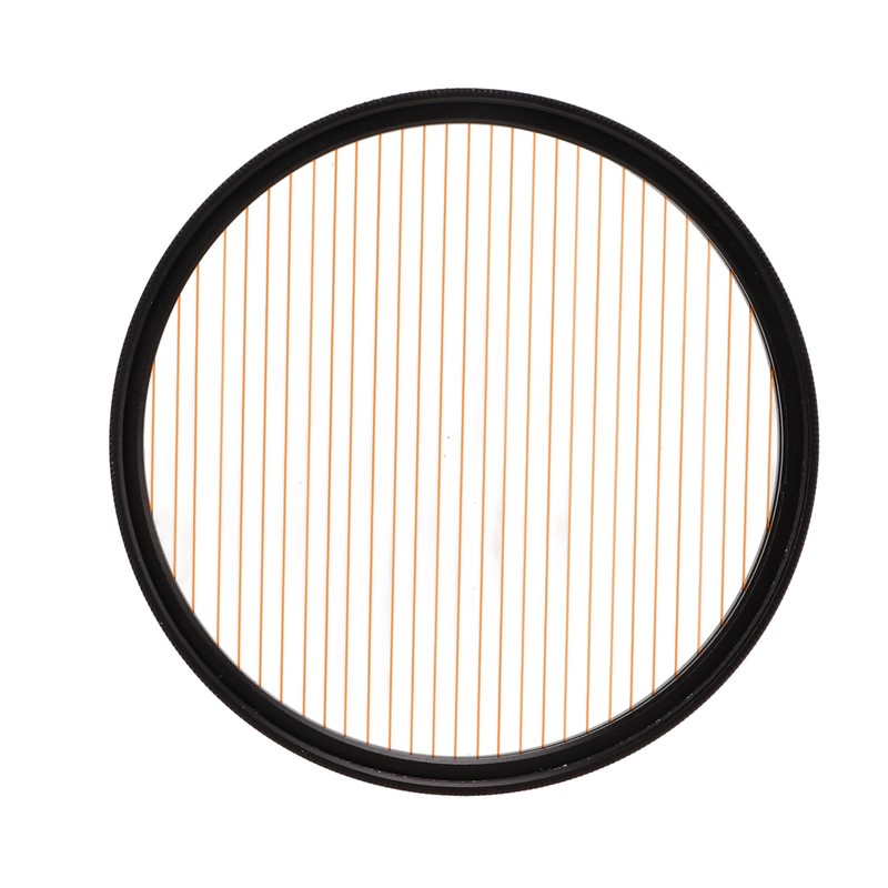 Gold Streak Digital Camera Lens Filter Antiscratch Optical Glass Aluminum