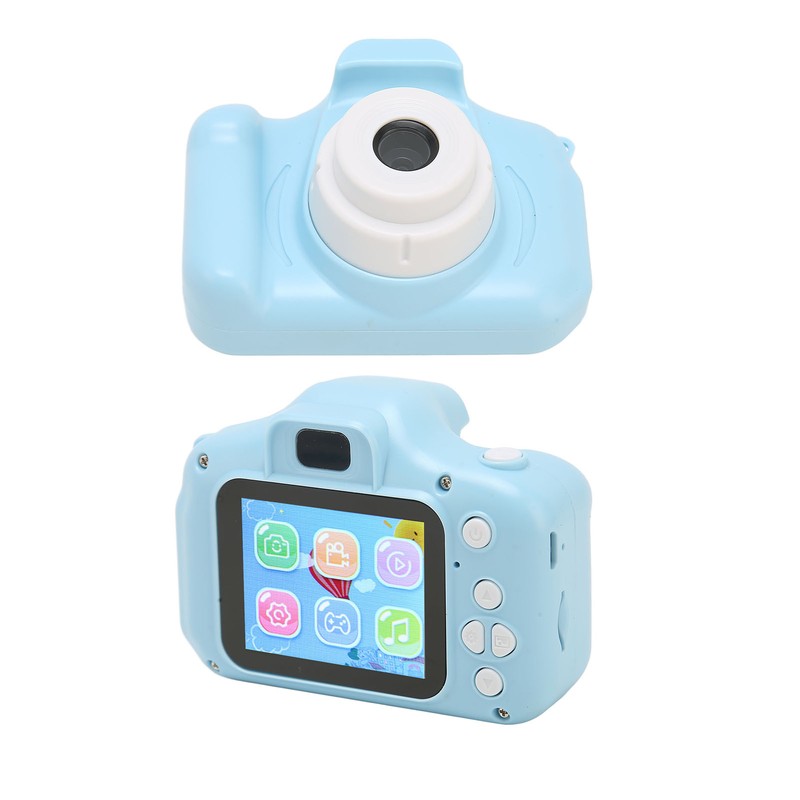 Kids Digital Camera Multi Mode Filter Front Rear 8MP Cute