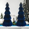 Motipuns 2 Pcs 20 Inch Large Paper Christmas Trees Decorations