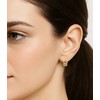 Mini Trendy Gold Hoop Earrings for Women Tiny Small Statement