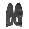 Lskioer Front Door Panel Armrest Cover Pair Black Fits for