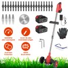 3 in 1 Electric Cordless Grass Wacker Battery Powered Grass