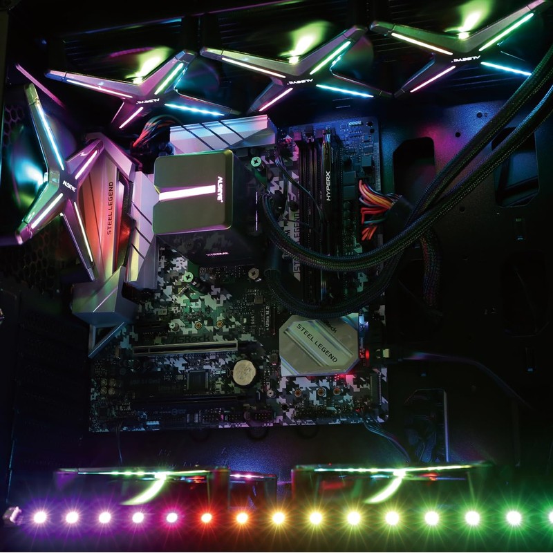 ALSEYE X12 Case Fan ARGB PWM Computer Air Cooling Fan