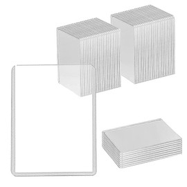 [Set of 20] Top Loader Card Case, Hard Case, Card Loader, Card Holder, Scratch Resistant, Storage, PVC Material, Transparent on Both Sides, Card Holder for Trading Cards (20)