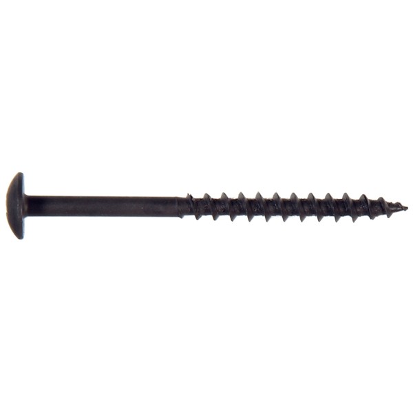 The Hillman Group 39279 100PC 10X2-1/2 CAB Screw, Black