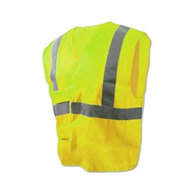 MAGID 3024 High-Visibility Vest, 8.66" Height, 13.39" Wide, 20.07" Length, 100% Polyester, 4XL, Yellow