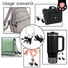 SongBoBo Cute Black Cat Keychain for Women Men Teen Boys