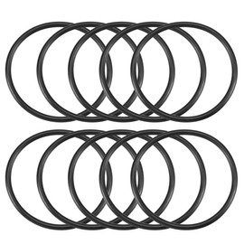 TA-VIGOR 10 Stück Nitrilkautschuk-O-Ringe, 52 mm Außendurchmesser, 46 mm Innendurchmesser, 3 mm Breite, Gummi-Unterlegscheiben, Abstandshalter, O-Ringe, Dichtungssatz, metrische Dichtung