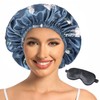 Hat Hut Silk Bonnet Satin Sleep Cap Adjustable Silk Hat