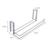 Paper Towel Holder for Cupboard Door Kitchen Roll Under Cabinet