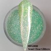 GLOW IN THE DARK Glitter Nail Acrylic Powder 6 Colors