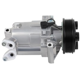 ASAPE NEW AC Compressor with Clutch for Nissan Versa 1.6L 2009-2010,for Nissan Versa 1.8L 2007-2010,for Nissan Tiida 1.8L 2007-2015,A/C Compressors Clutch Air Conditioner Compressor CO 11155C