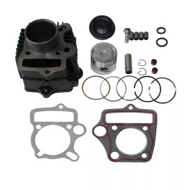 Unbranded 47mm Cylinder Barrel Body Head Gaskets Piston Kit for 90cc ATV Dirt Bike Go Kart