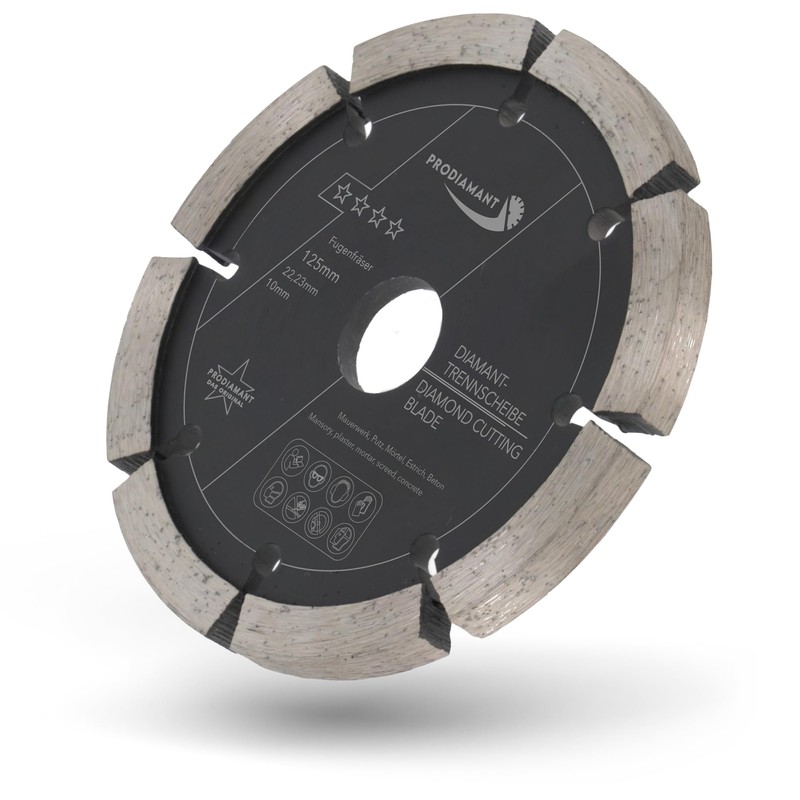 PRODIAMANT Joint Cutter Diameter 125 mm Width 10 mm for