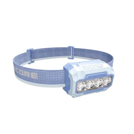 Nitecore HA23 UHE MCT Outdoor Headlamp, 600 Lumens, Multiple Color Temperatures, Lightweight, AAA Headlight Tag (Green) (Blue)
