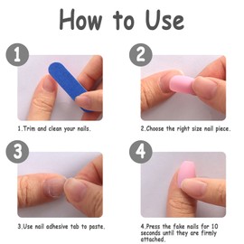 SIUSIO 96pcs Stiletto Chrome Powder Glitter Flakes Sequins Medium Length False Acrylic Nails Gold Silver