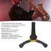 Soprano Sax Stand Foldable Portable Prevent Slip Saxophone Tripod Holder