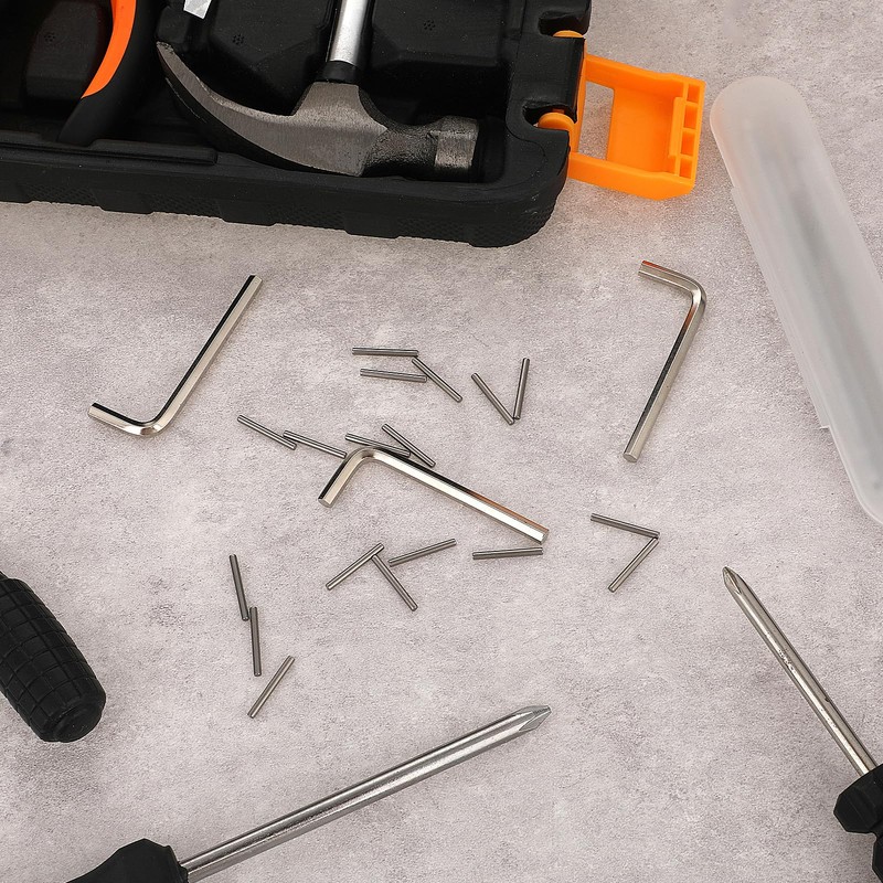 Spring Hinge Tension Pin Replacement Kit, Includes 20 Stainless Steel