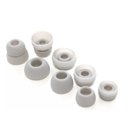 Zotech New 4 Pairs Replacement Eartips for Powerbeats 2 Wireless Beats by dr dre (Gray)