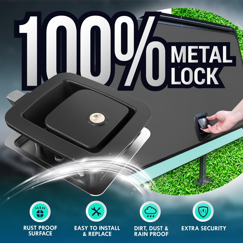 LATCH.IT RV Slam Latch | All Metal Storage Locks |