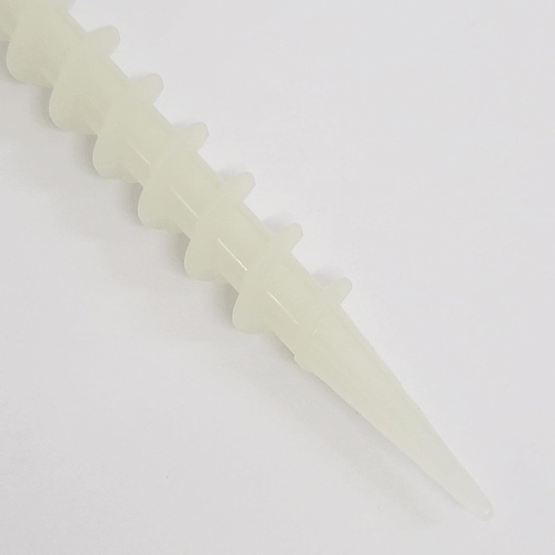 50 Packs 20cm Fluorescence Glow-in-Dark Plastic Tent Stakes Awning Pegs