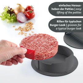 Westmark 623522E6 Burger Press, ABS, Paper, White/Red