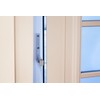 Scheffinger V77 Door Bolt Überfallschutz for Apartment Doors, 100% Steel,